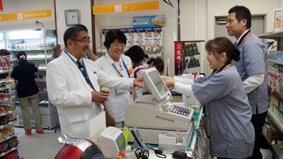 コンビニエンスストア「ヤマザキショップ」開店