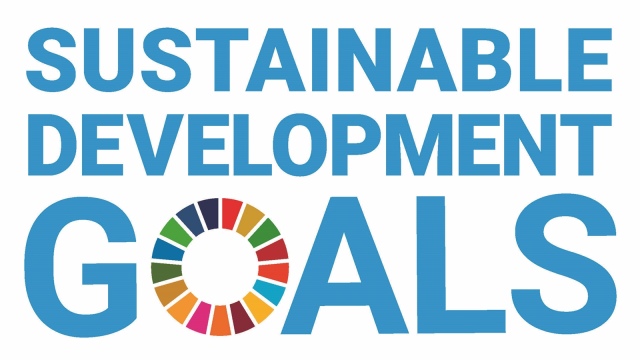 「Sustainable Development Goals（持続可能な開発目標）ロゴマーク」