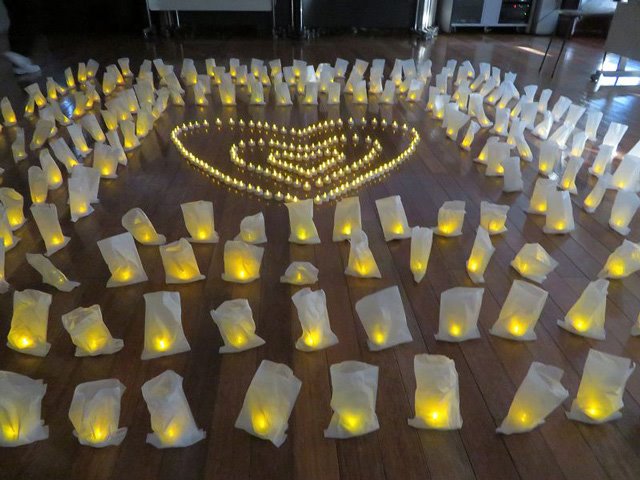 あかりの夜・病棟イベント