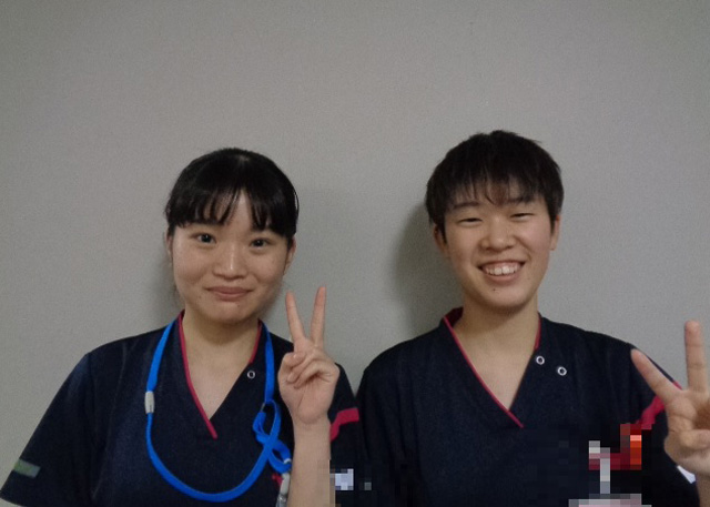 笑顔が素敵な宮尾さん（左）と四国さん（右）