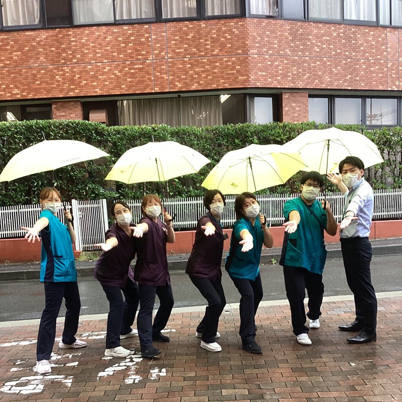 鶴巻温泉病院看護部今年度の広報委員会メンバー