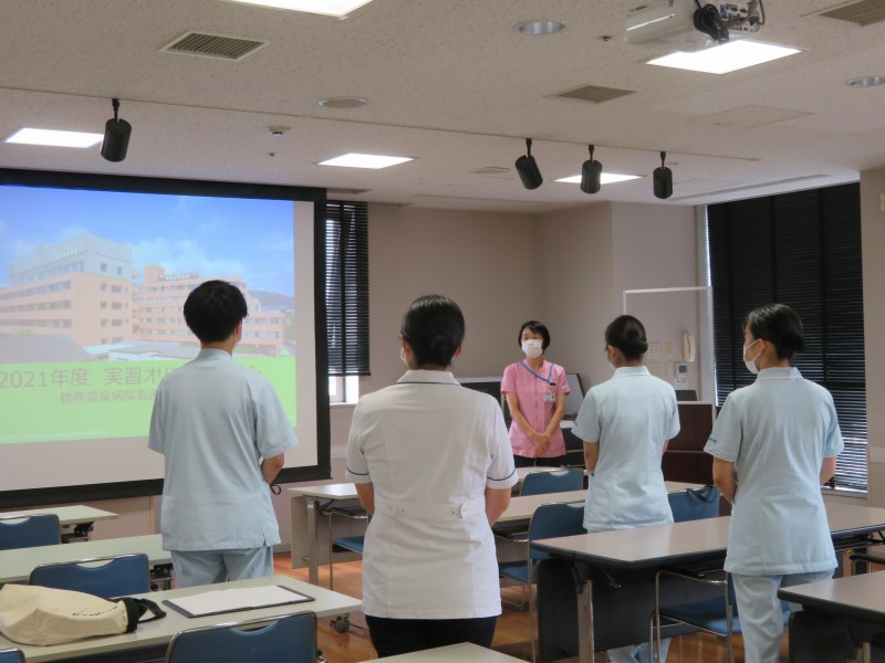 学生さんに問いかける