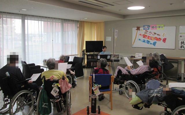 鶴巻温泉病院の地域包括ケア病棟　レクリエーション