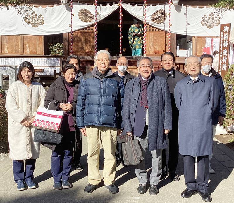 相模国三之宮・比々多神社 あけましておめでとうございます